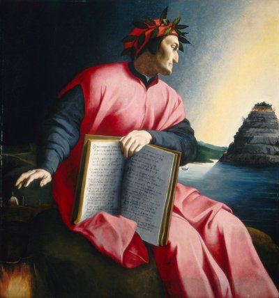 Allegorical Portrait of Dante Alighieri by Agnolo Bronzino